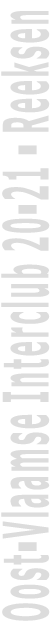 Oost-Vlaamse Interclub 20-21 - Reeksen