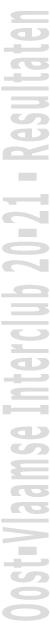 Oost-Vlaamse Interclub 20-21 - Resultaten